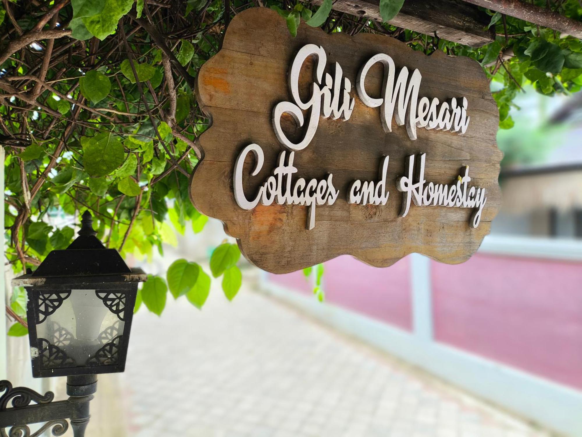 Gili Mesari Cottages & Homestay Джили Трауанган Екстериор снимка